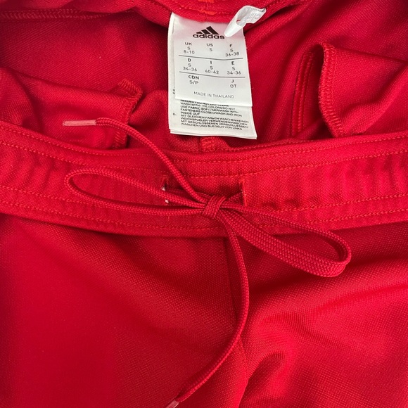 Adidas Climacool Warm Up Pant Red Women’s Size Small - Picture 8 of 8